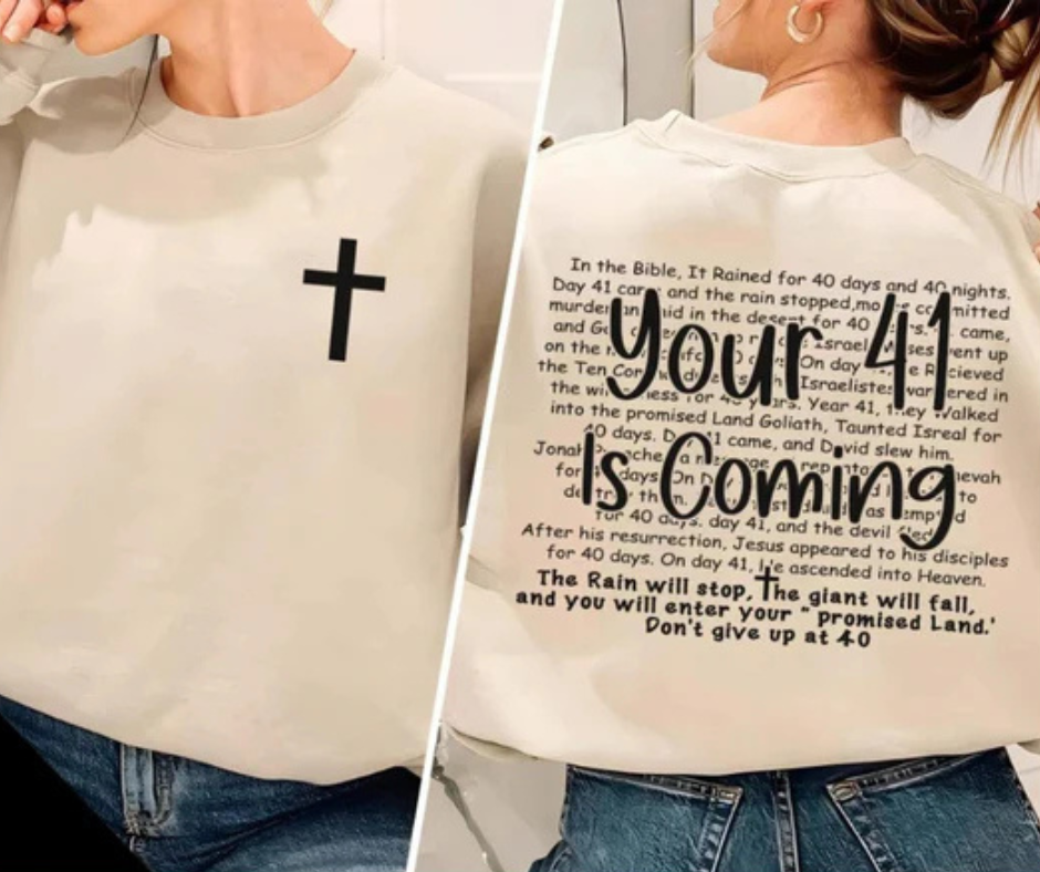 your 41 is coming